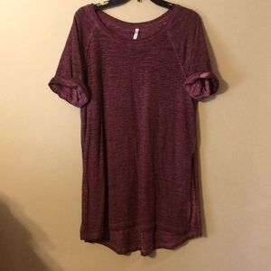 Tunic. Large. High slits on sides